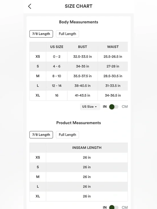 Halara Flex™ Denim Leggings Small 7/8 High Waisted Pocket Skinny NWT - Picture 9 of 9